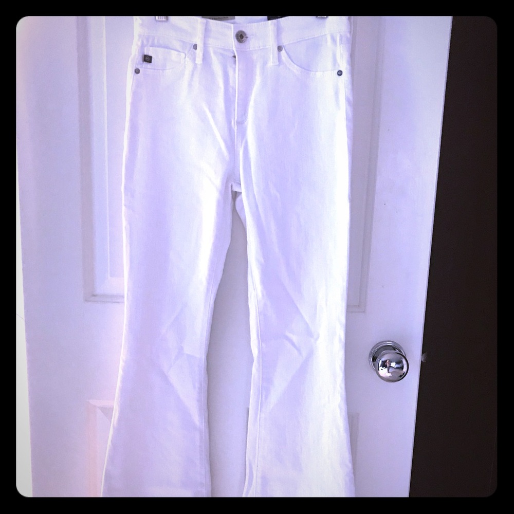 LAST DAY. AG High Rise Flare Jeans Never Worn
